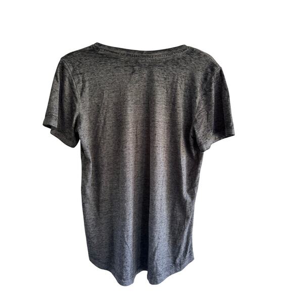 Maurices Gray Rhinestone Cross Graphic Tee Women’s Medium NWT Y2K Style - Picture 3 of 6